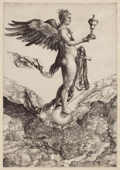Némesis (Velké štěstí) od Albrecht Dürer