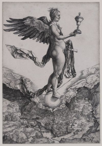 Némesis (Velké štěstí) od Albrecht Dürer