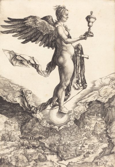 Nemesis The Great Fortune, c. 15011502. od Albrecht Dürer
