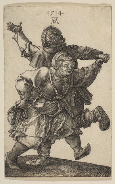 Rolnický párový tanec, 1514. od Albrecht Dürer