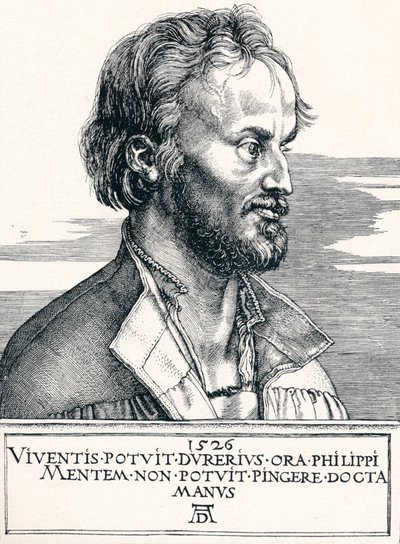 Philipp Melanchthon, 1526 1906. od Albrecht Dürer