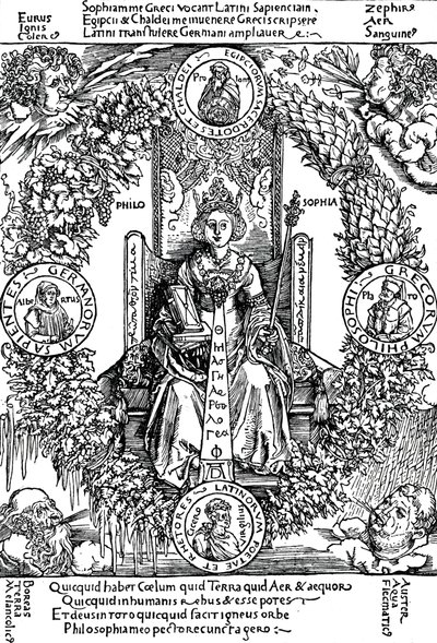 Philosophia, 1502 1906 od Albrecht Dürer