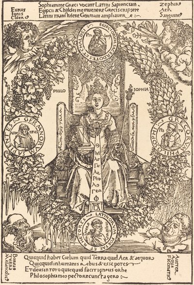 Filosofie, pravděpodobně 1502. od Albrecht Dürer