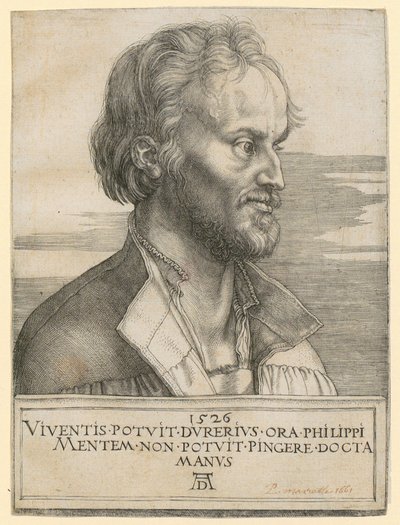 Portrét Philippa Melanchthona od Albrecht Dürer