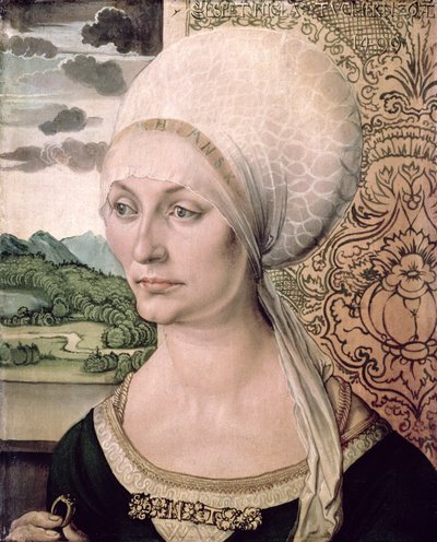 Portrét Elsbeth Tucher, 1499 od Albrecht Dürer