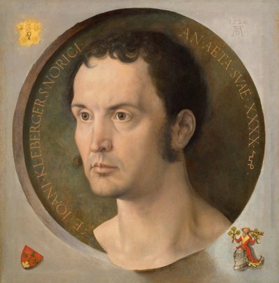 Portrét Johanna Kleebergera, 1526 od Albrecht Dürer