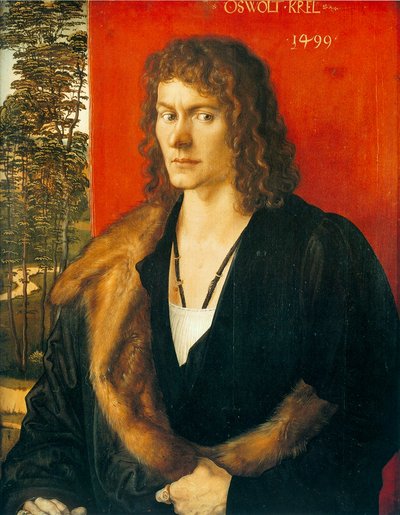 Portrét Oswolta Krela: Oswolt Krel od Albrecht Dürer