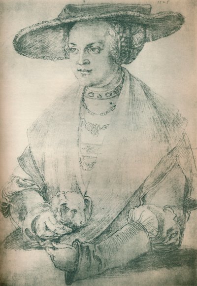 Portrét dámy, c1500-1520, 1903 od Albrecht Dürer