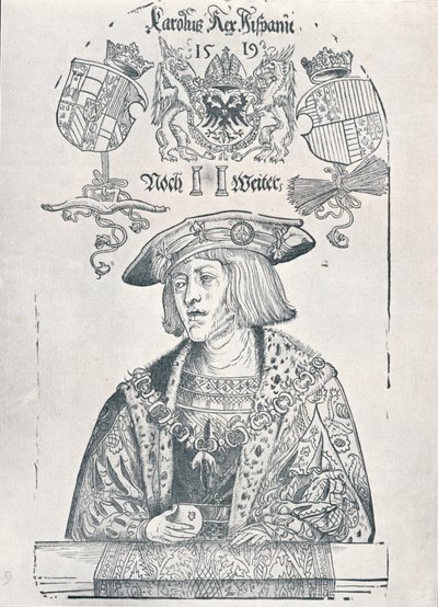 Portrét císaře Karla V., 1519 1906 od Albrecht Dürer