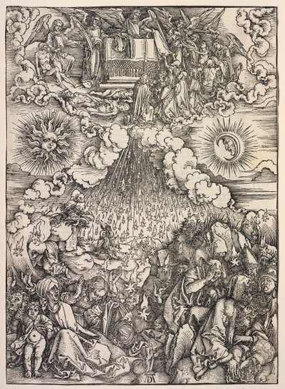 Zjevení sv. Jana: Otevření šesté pečeti od Albrecht Dürer