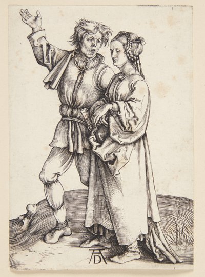Rustikální pár od Albrecht Dürer