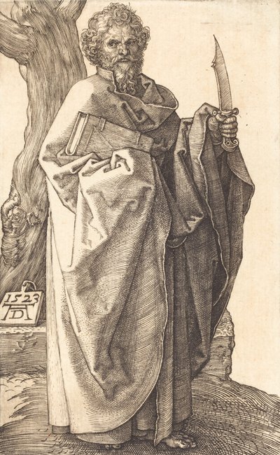 Svatý Bartoloměj, 1523. od Albrecht Dürer