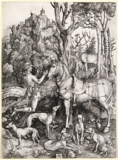 Svatý Eustach od Albrecht Dürer