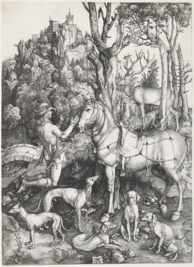 Svatý Eustach od Albrecht Dürer