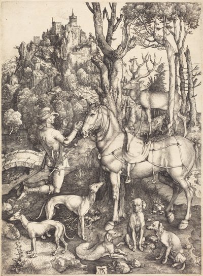 Svatý Eustach od Albrecht Dürer
