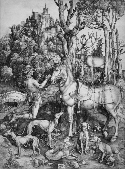 Svatý Eustach od Albrecht Dürer