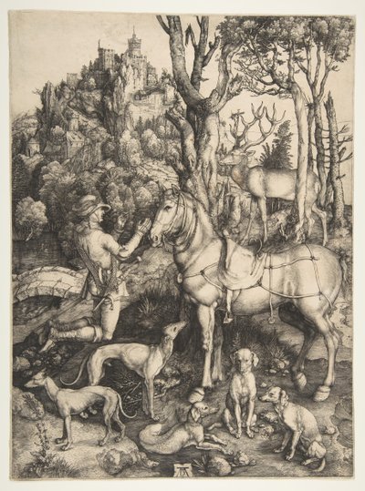 Saint Eustace, ca. 1501. od Albrecht Dürer