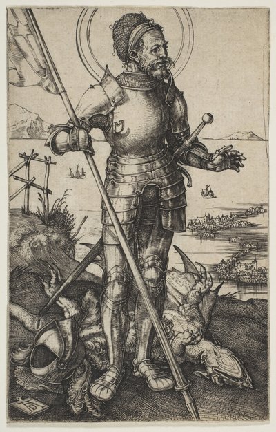 Saint George Standing, ca. 1502. od Albrecht Dürer