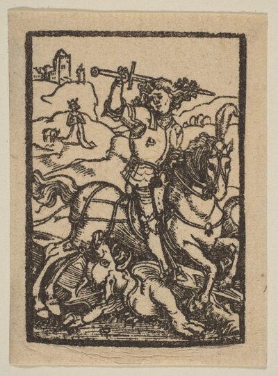 Saint George.n.d. od Albrecht Dürer