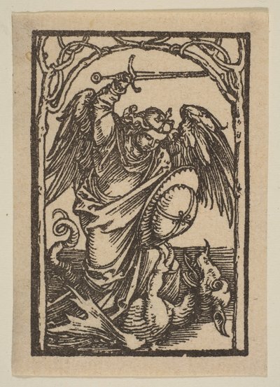 Svatý Michael.n.d. od Albrecht Dürer