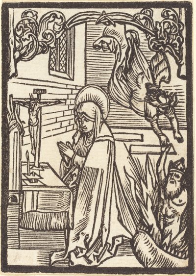 Svatá Odilie od Albrecht Dürer