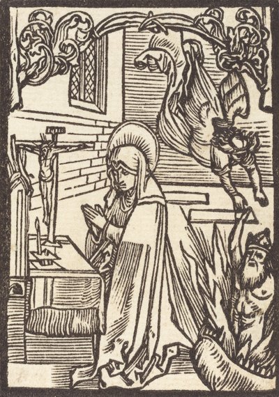 Svatá Odilie, c. 1500 od Albrecht Dürer