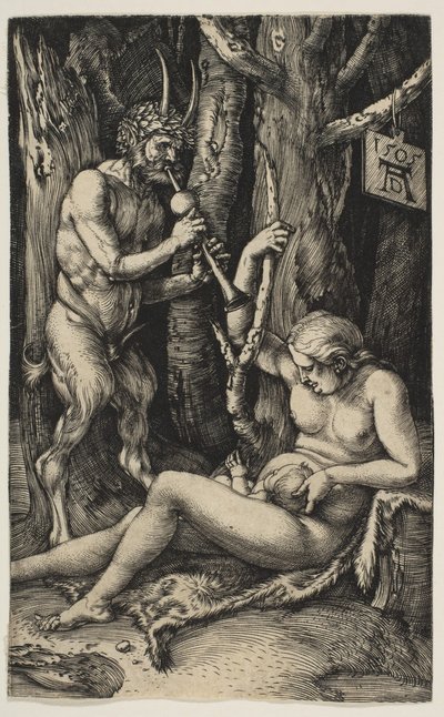 Rodina Satyrů, 1505. od Albrecht Dürer