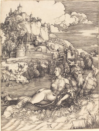 Mořská příšera ("The Sea Wonder") od Albrecht Dürer