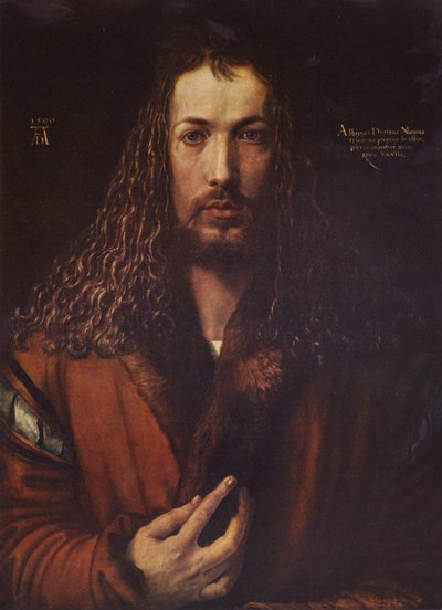 Autoportrét od Albrecht Dürer
