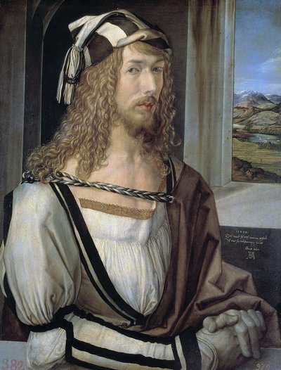 Autoportrét od Albrecht Dürer
