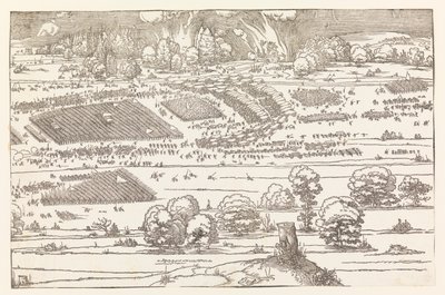 Obležení města (část 2) od Albrecht Dürer