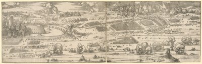 Obléhání pevnosti od Albrecht Dürer