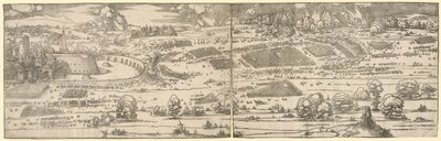 Obléhání pevnosti. od Albrecht Dürer