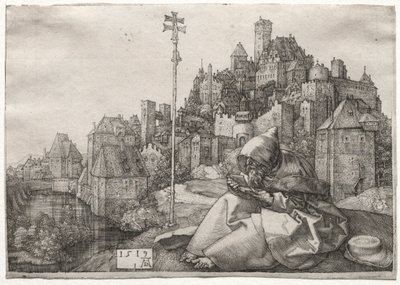 Čtení svatého Antonína, 1519. od Albrecht Dürer