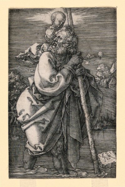 Svatý Kryštof od Albrecht Dürer