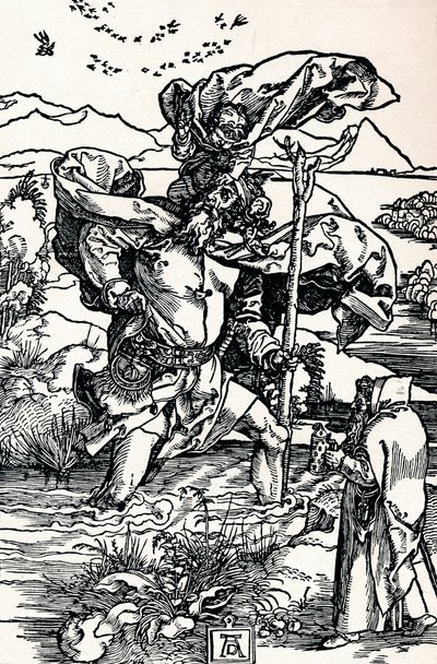 Svatý Kryštof, 1500 1906 od Albrecht Dürer