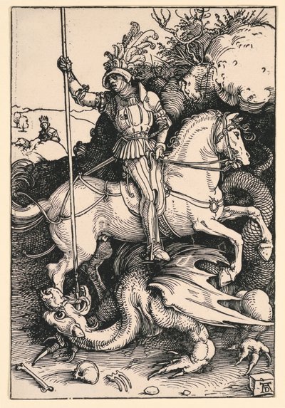 St. George Killing the Dr od Albrecht Dürer
