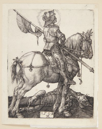 Svatý Jiří na koni od Albrecht Dürer