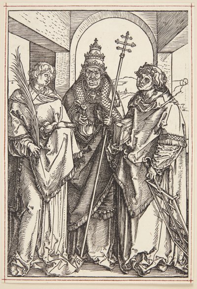 Sts. Vavřince, Sixta a Štěpána od Albrecht Dürer