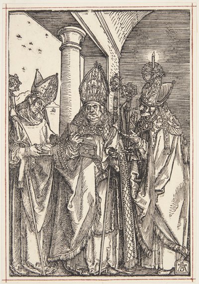 Sts. Mikuláše, Ulricha a Erasma od Albrecht Dürer