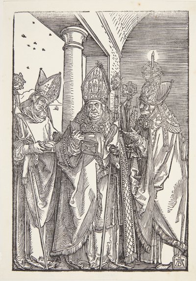 Sts. Mikuláše, Ulricha a Erasma od Albrecht Dürer