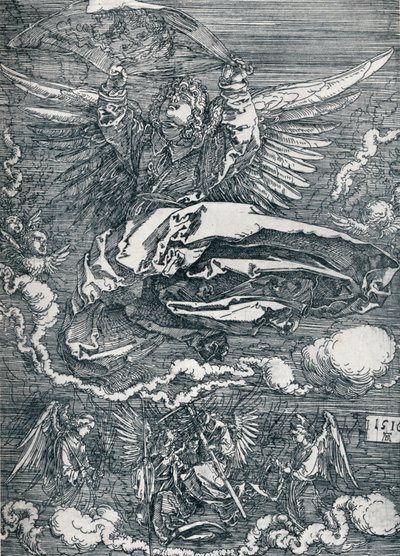 Sudarium zobrazené andělem, 1516 1906 od Albrecht Dürer