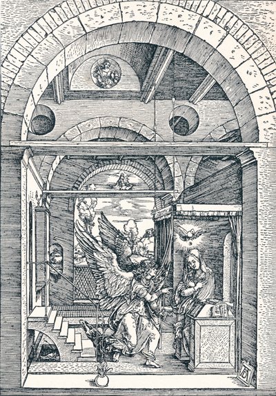 Zvěstování, 1506 1906 od Albrecht Dürer