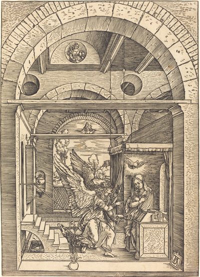 Zvěstování od Albrecht Dürer