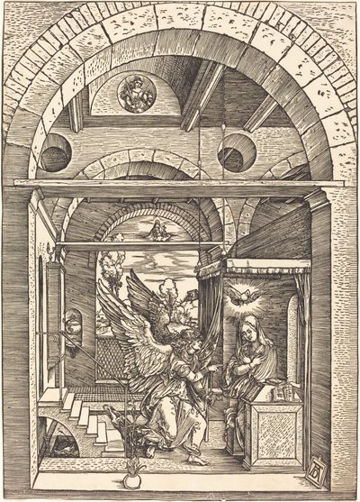 Zvěstování od Albrecht Dürer