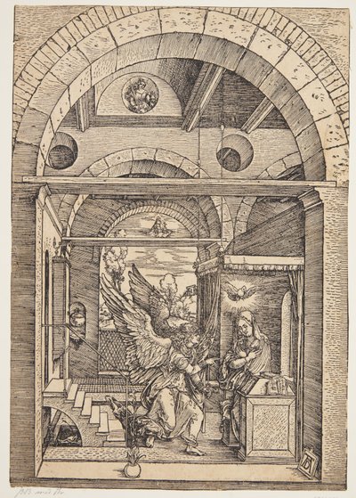 Zvěstování od Albrecht Dürer
