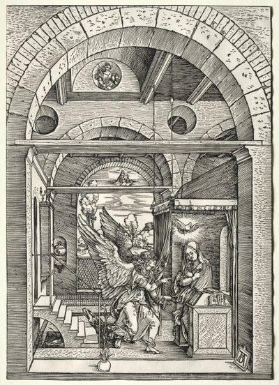 Zvěstování od Albrecht Dürer
