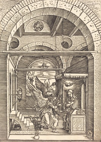 Zvěstování, c. 15021504. od Albrecht Dürer