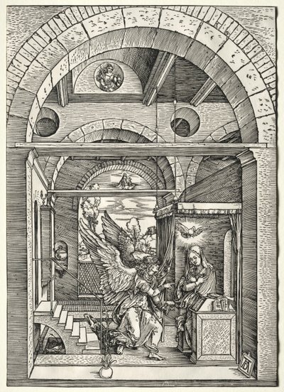 Zvěstování, c. 1503-1505. od Albrecht Dürer