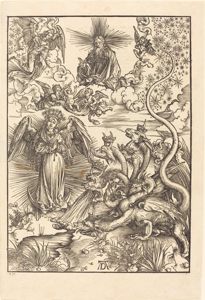 Apokalyptická žena od Albrecht Dürer